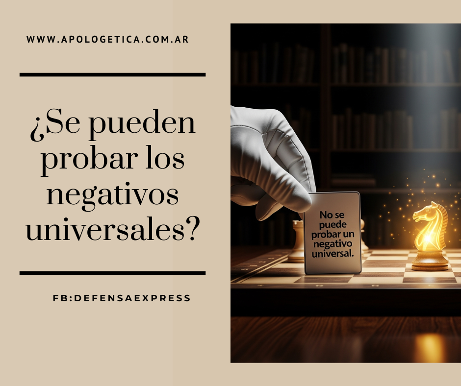 negativo universal probar